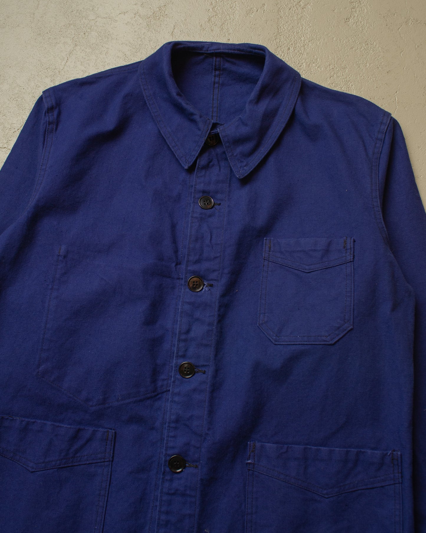 1950s Beaufort French Work Jacket navyblue - M/L