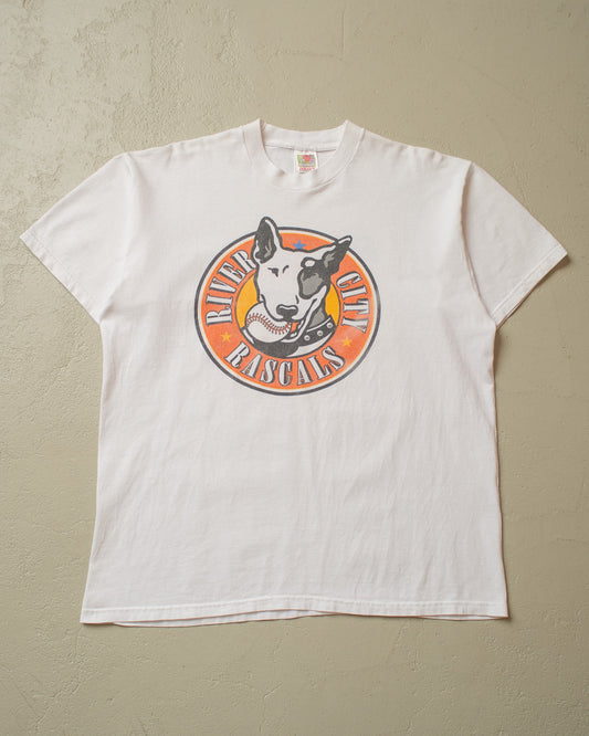 1990s River City Rascals T-shirt white - XL