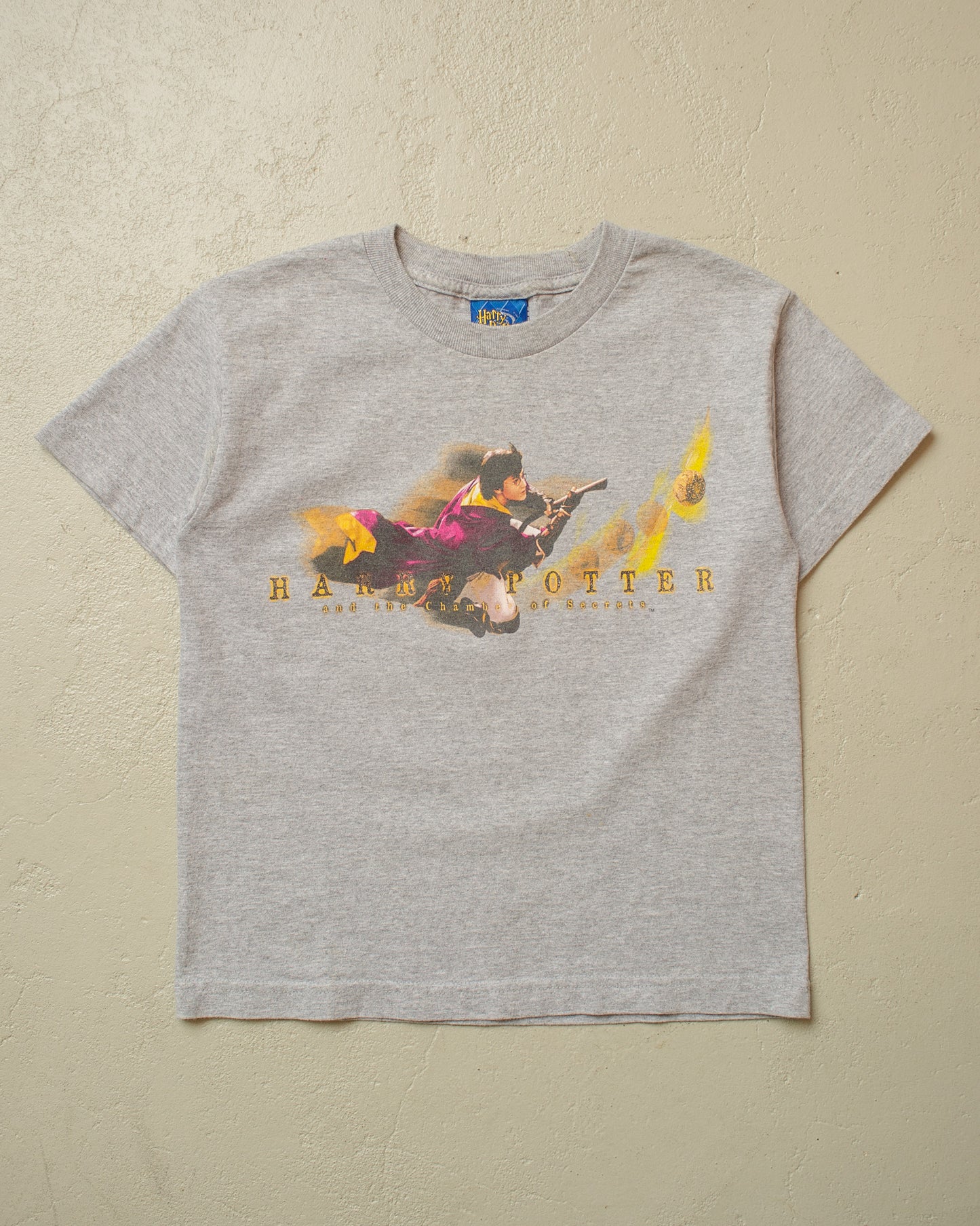 2002 Womens Harry Potter Baby T-shirt grey - S