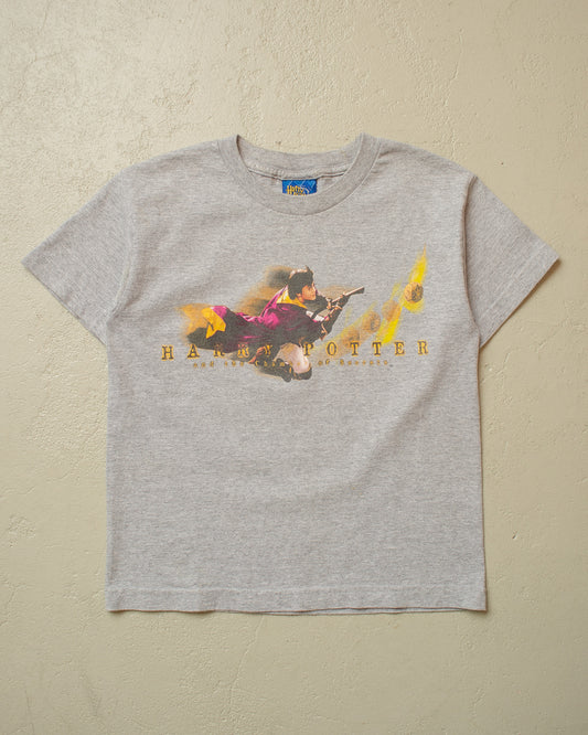2002 Womens Harry Potter Baby T-shirt grey - S