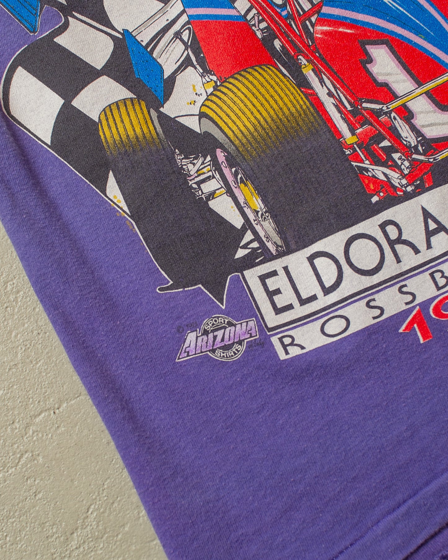 1993 Kings Royal Racing Cut Off Shirt purple - S