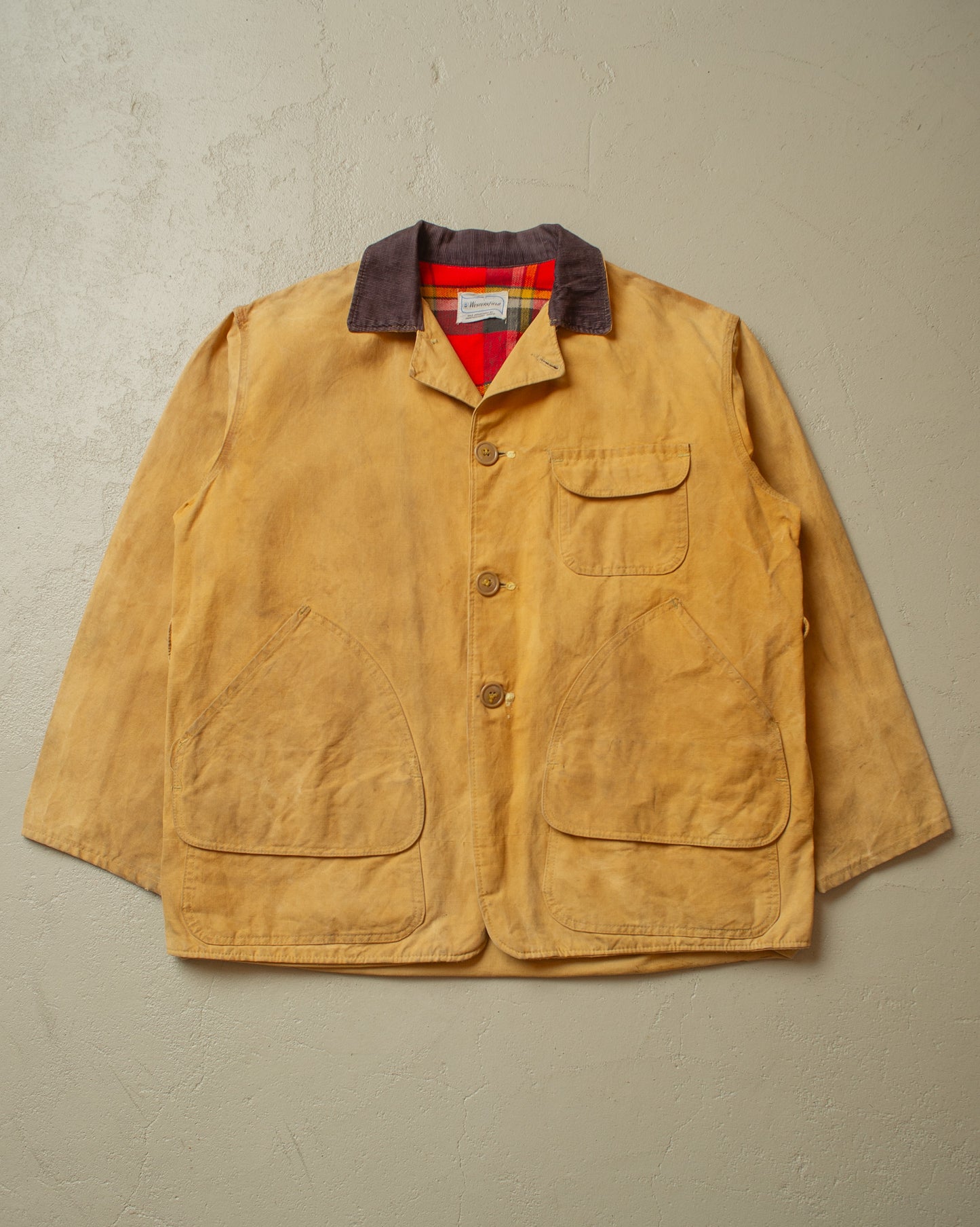 1950s Western Field Hunting Jacket beige - L/XL