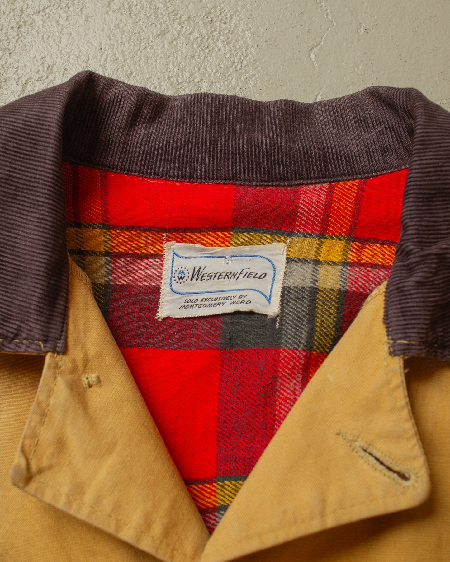 1950s Western Field Hunting Jacket beige - L/XL