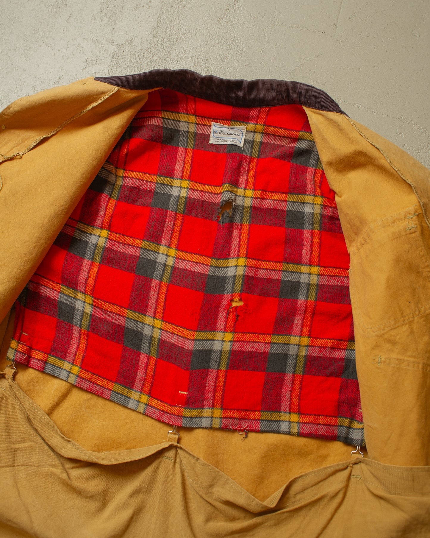 1950s Western Field Hunting Jacket beige - L/XL
