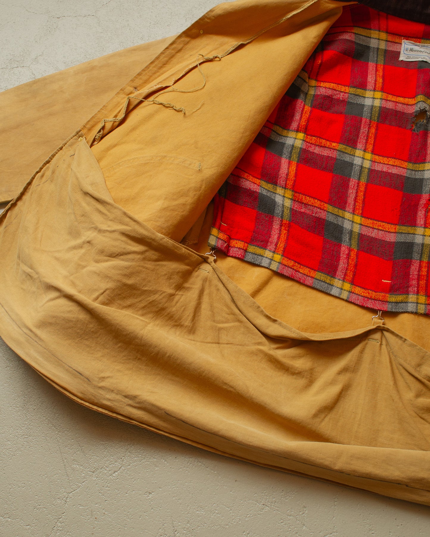 1950s Western Field Hunting Jacket beige - L/XL