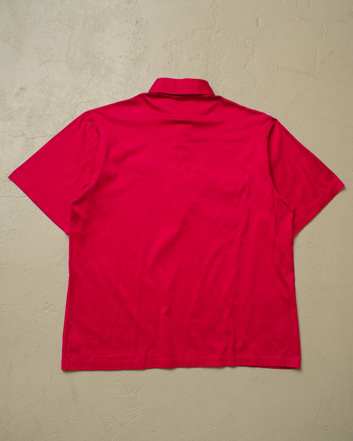 1980s Cross Creek Work Polo pink - XL