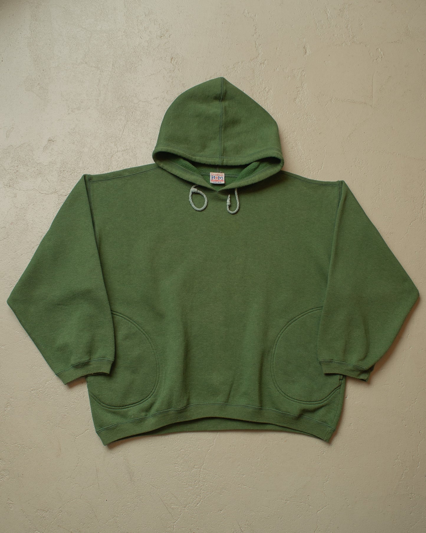 1980s/90s H&M Boxing Glove Style Hoodie green - S/M