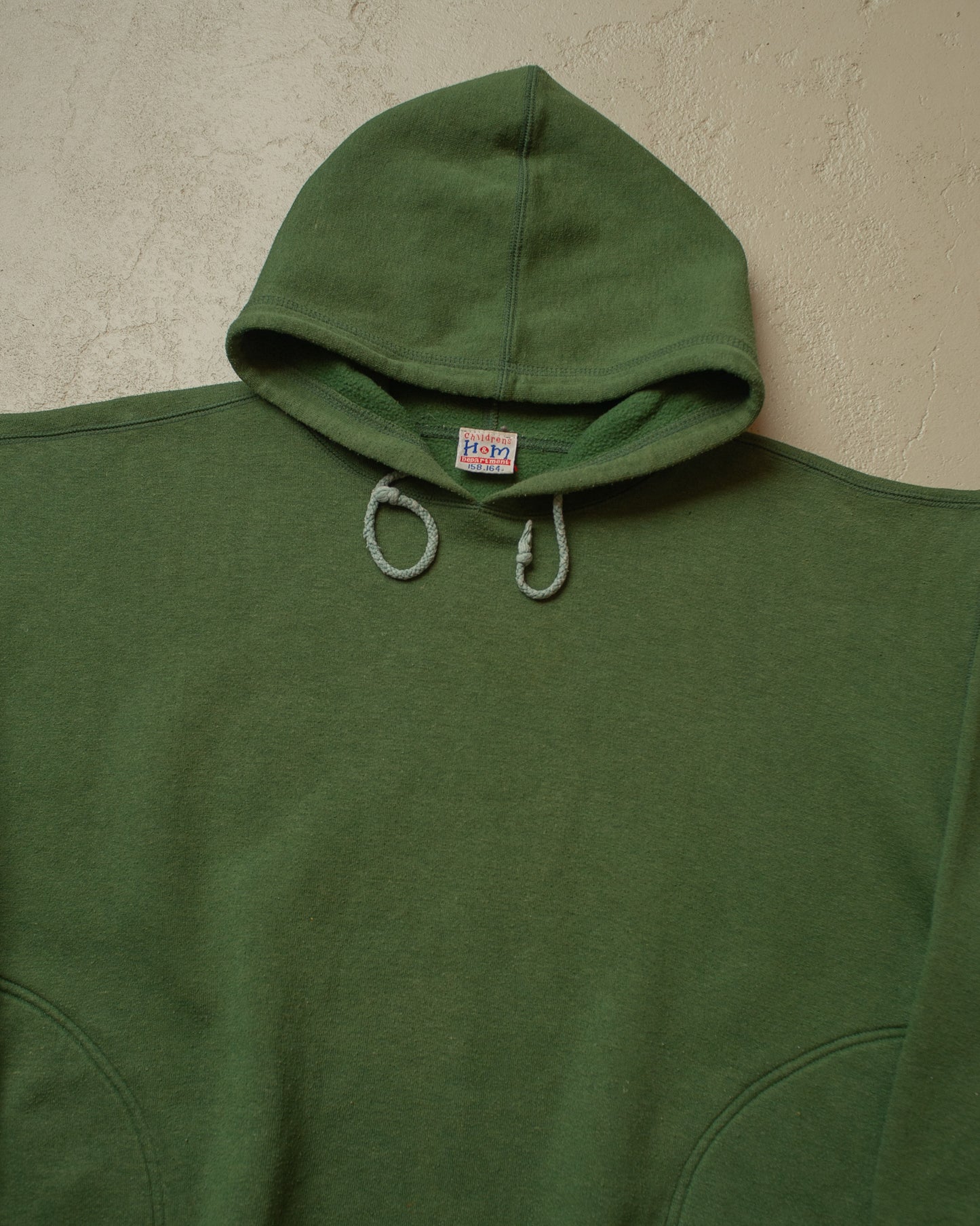 1980s/90s H&M Boxing Glove Style Hoodie green - S/M