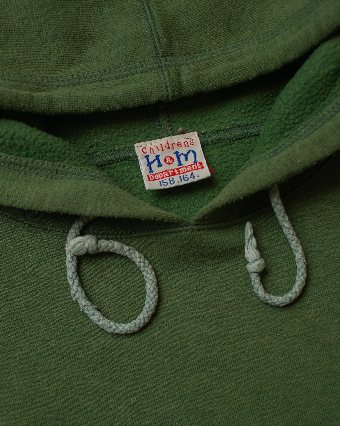 1980s/90s H&M Boxing Glove Style Hoodie green - S/M