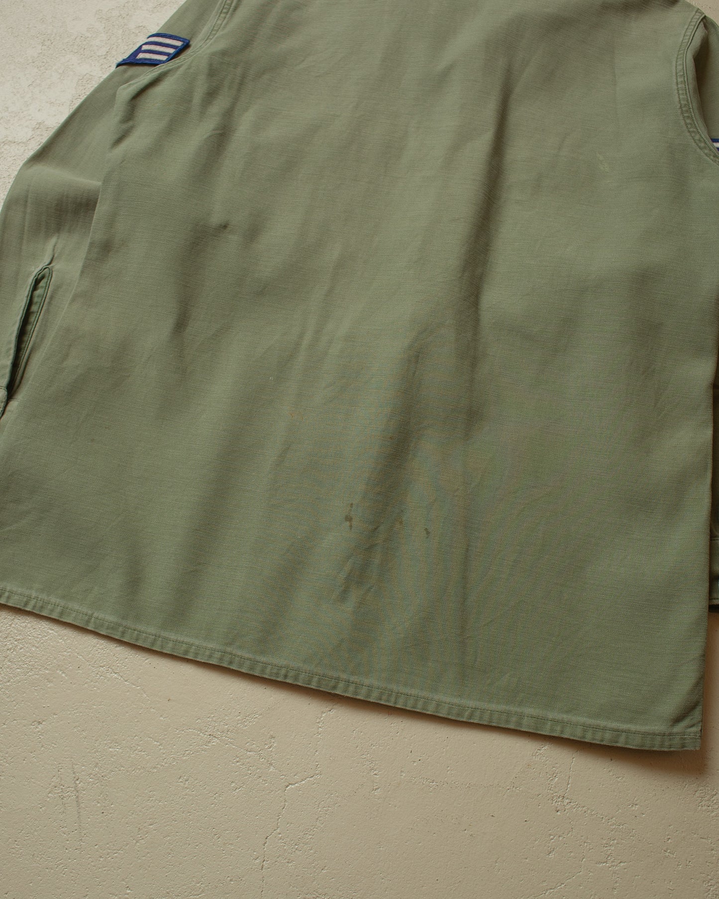 1970s US Air Force OG 107 Utility Shirt khaki - L/XL