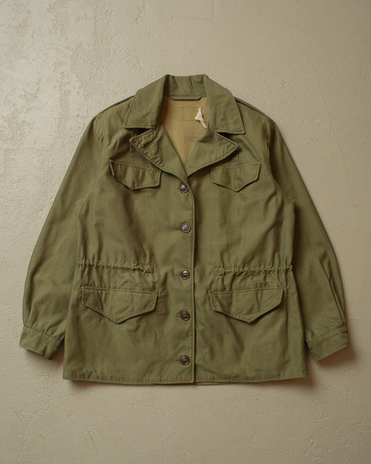 1940s WW2 Womens US Army Field Jacket khaki - S/M