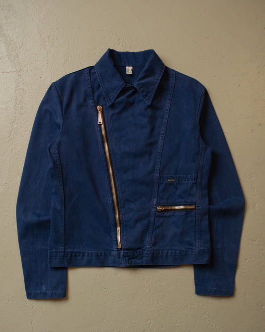 1970s/80s Womens Mustang Denim Jacket blue - M