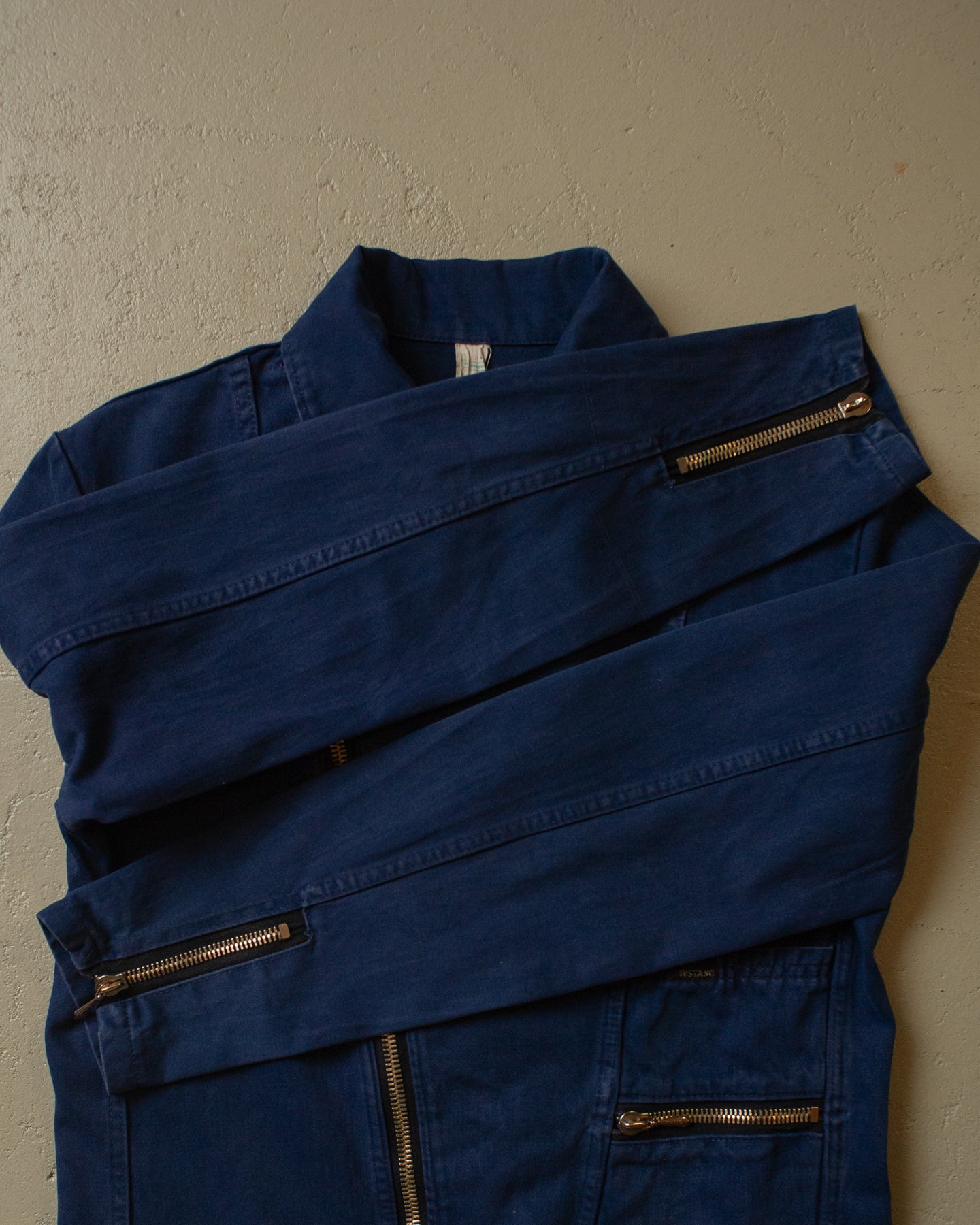 1970s/80s Womens Mustang Denim Jacket blue - M