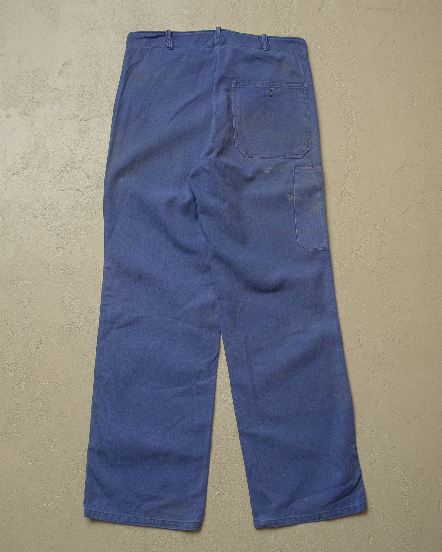 1960s/70s German Workwear Pants blue - W32 L30