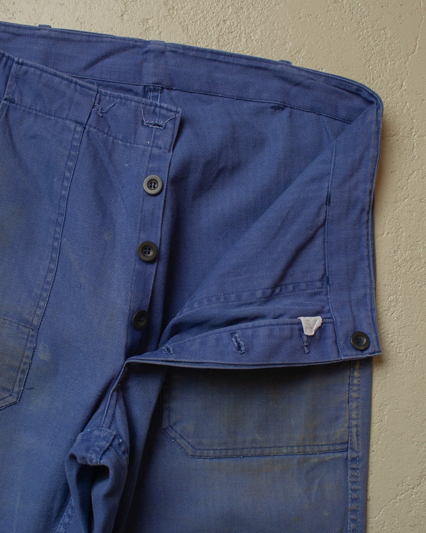 1960s/70s German Workwear Pants blue - W32 L30