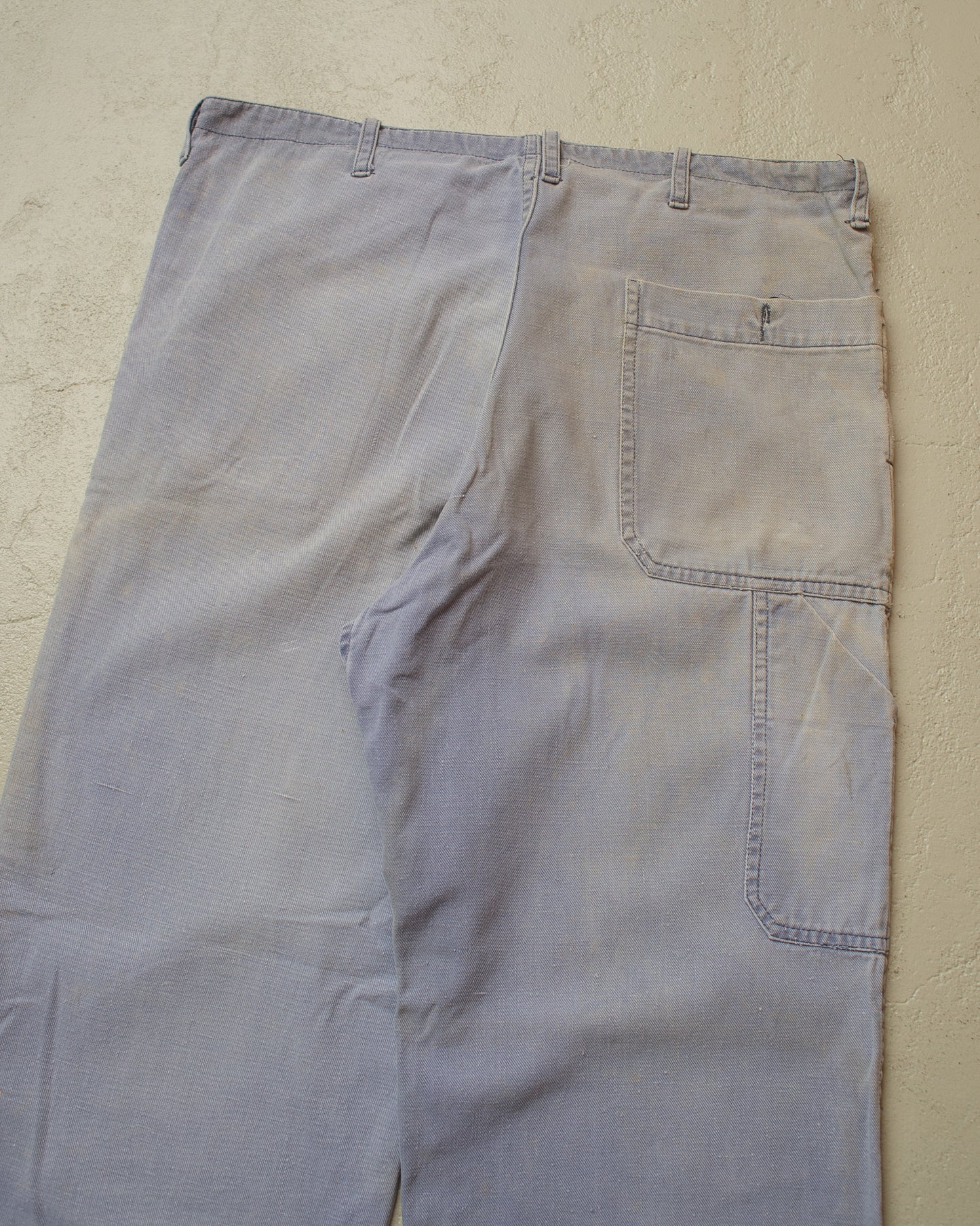 1950s/60s East German Workwear Set blue - M/L