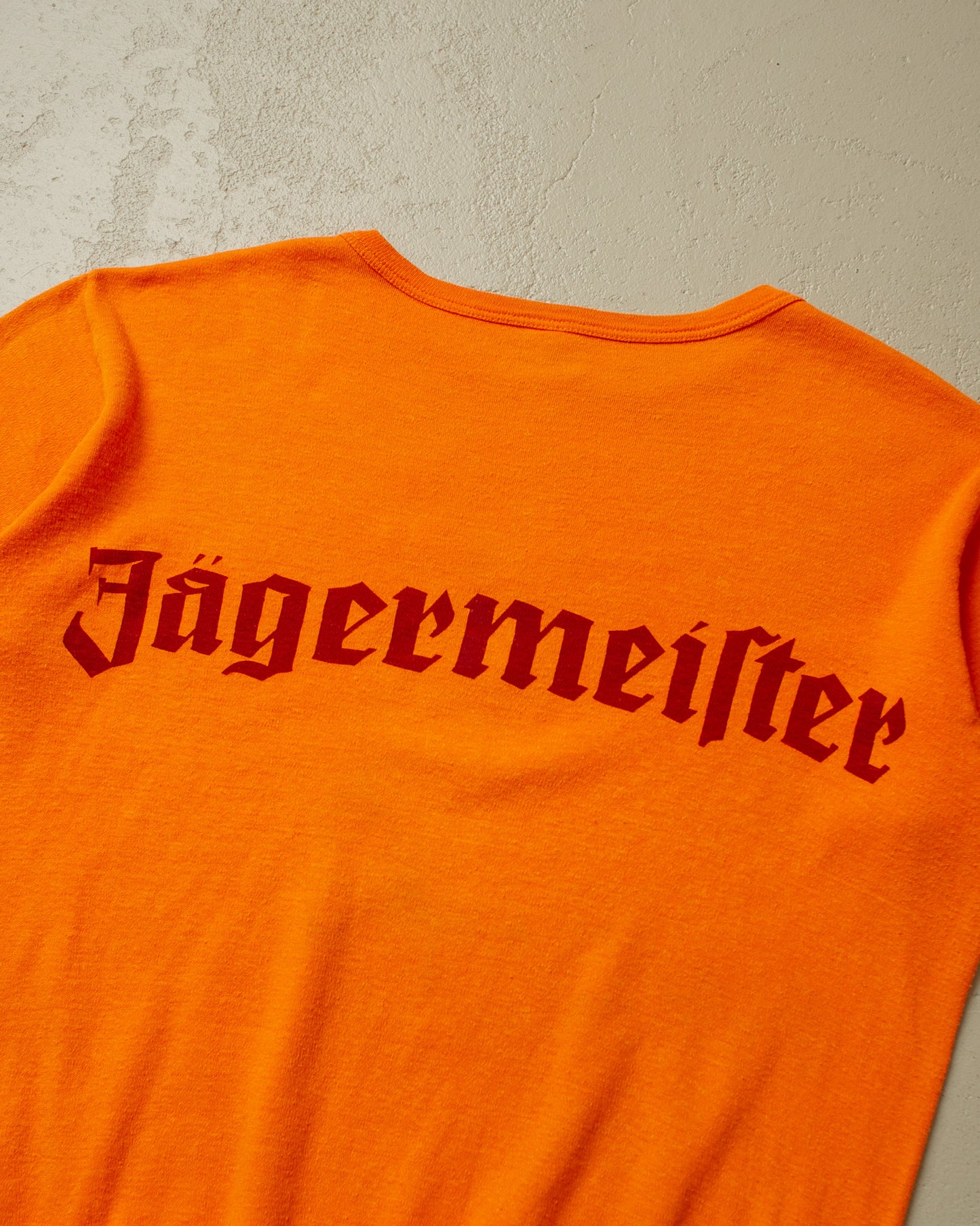 1970s Jägermeister Shirt orange - L