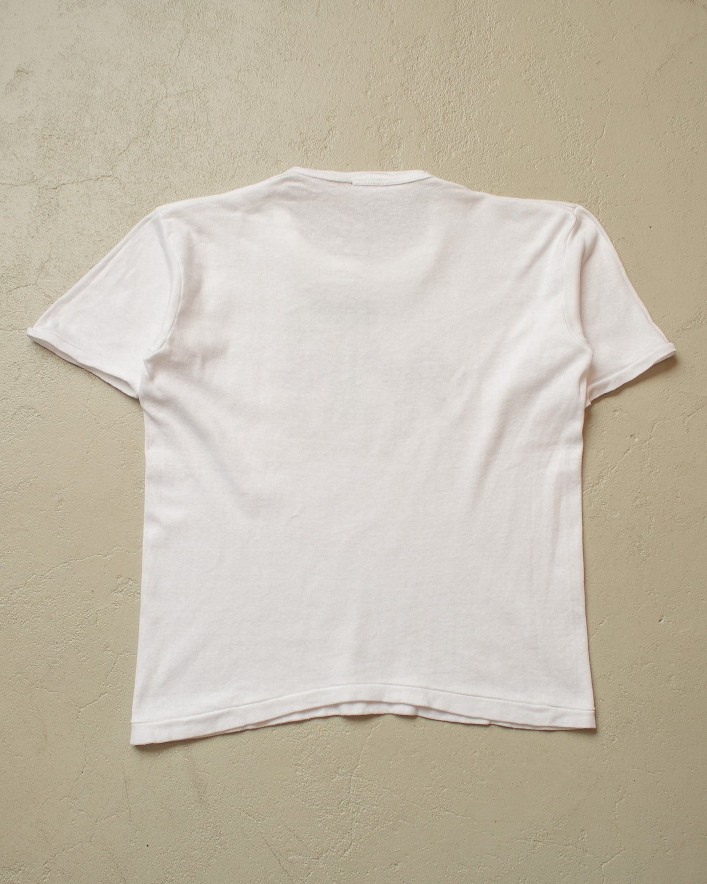 1970s German Train Insurance Group Ringer T-shirt - S/M