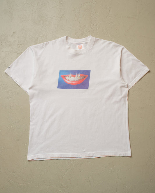 1990s Brånemark Teeth Implant T-shirt white - XL