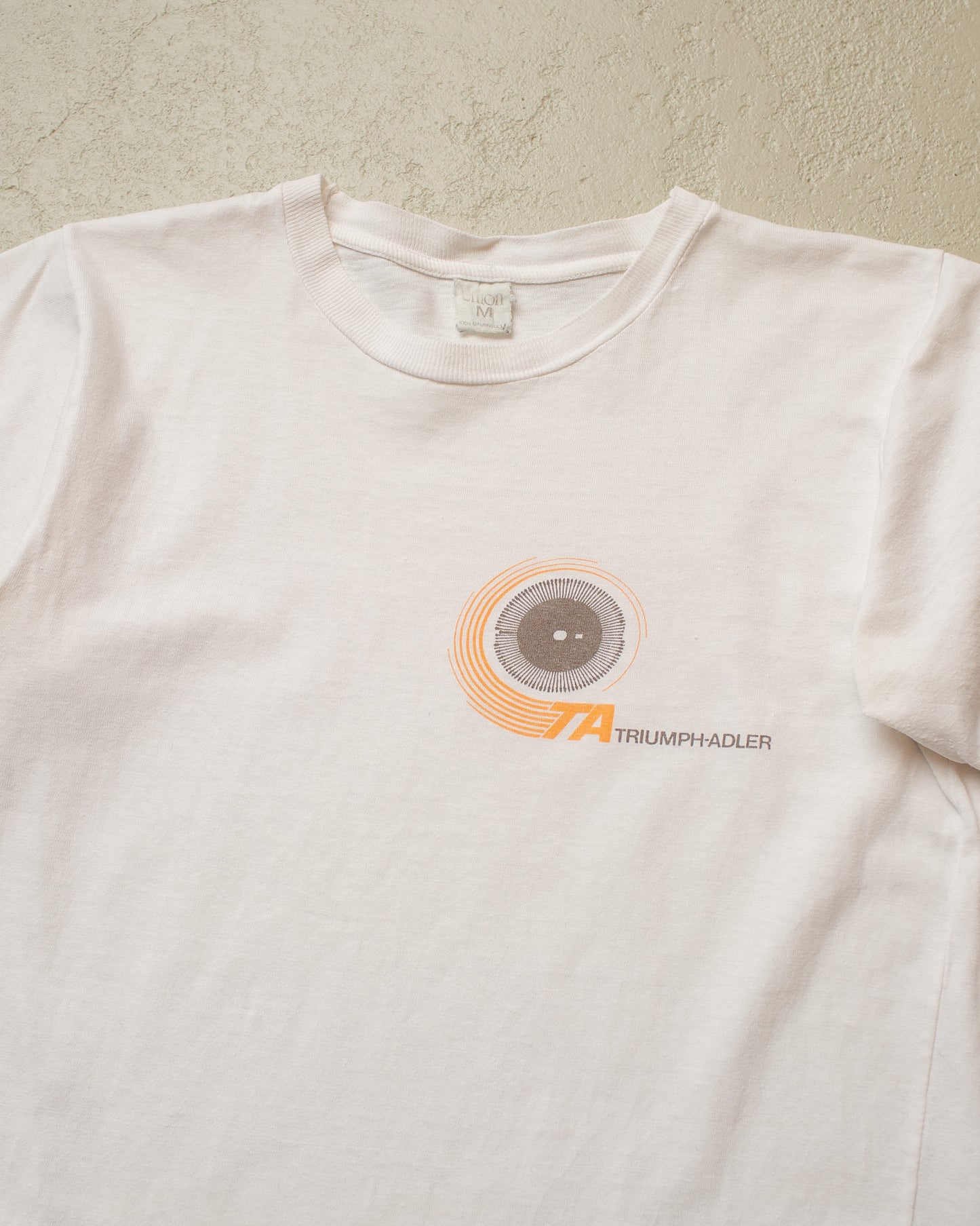 1970s /80s Triumph-Adler T-shirt white - S