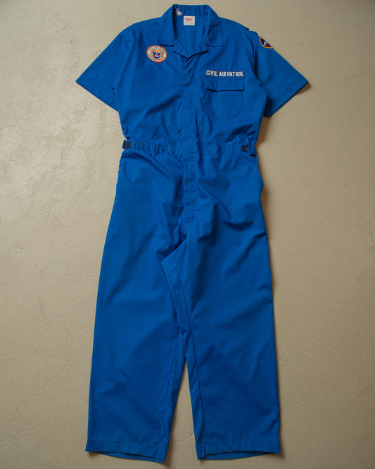 1980s Civil Air Patrol USAF Coveralls blue - XL