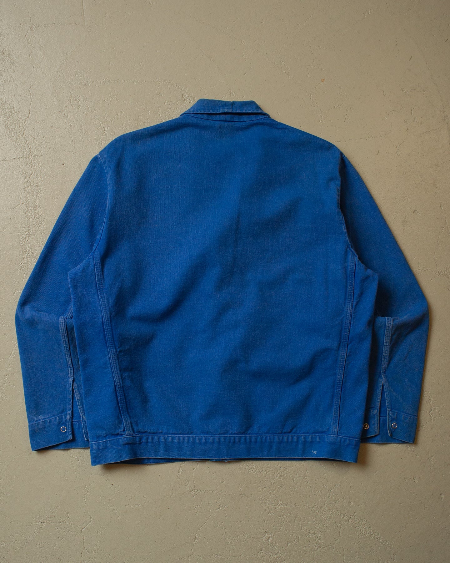 1970s distressed Rofa Sanforized Work Jacket blue - M/L