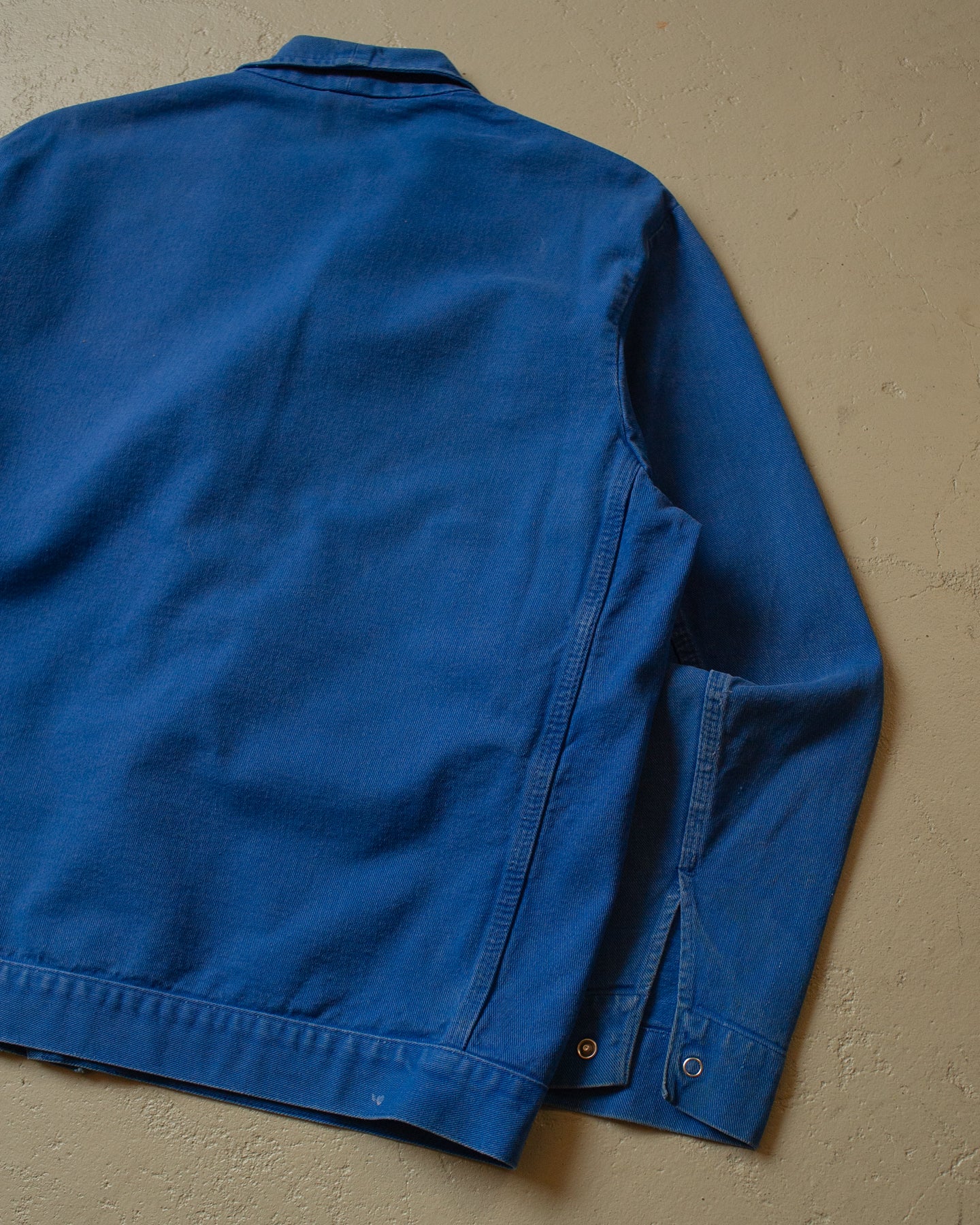 1970s distressed Rofa Sanforized Work Jacket blue - M/L