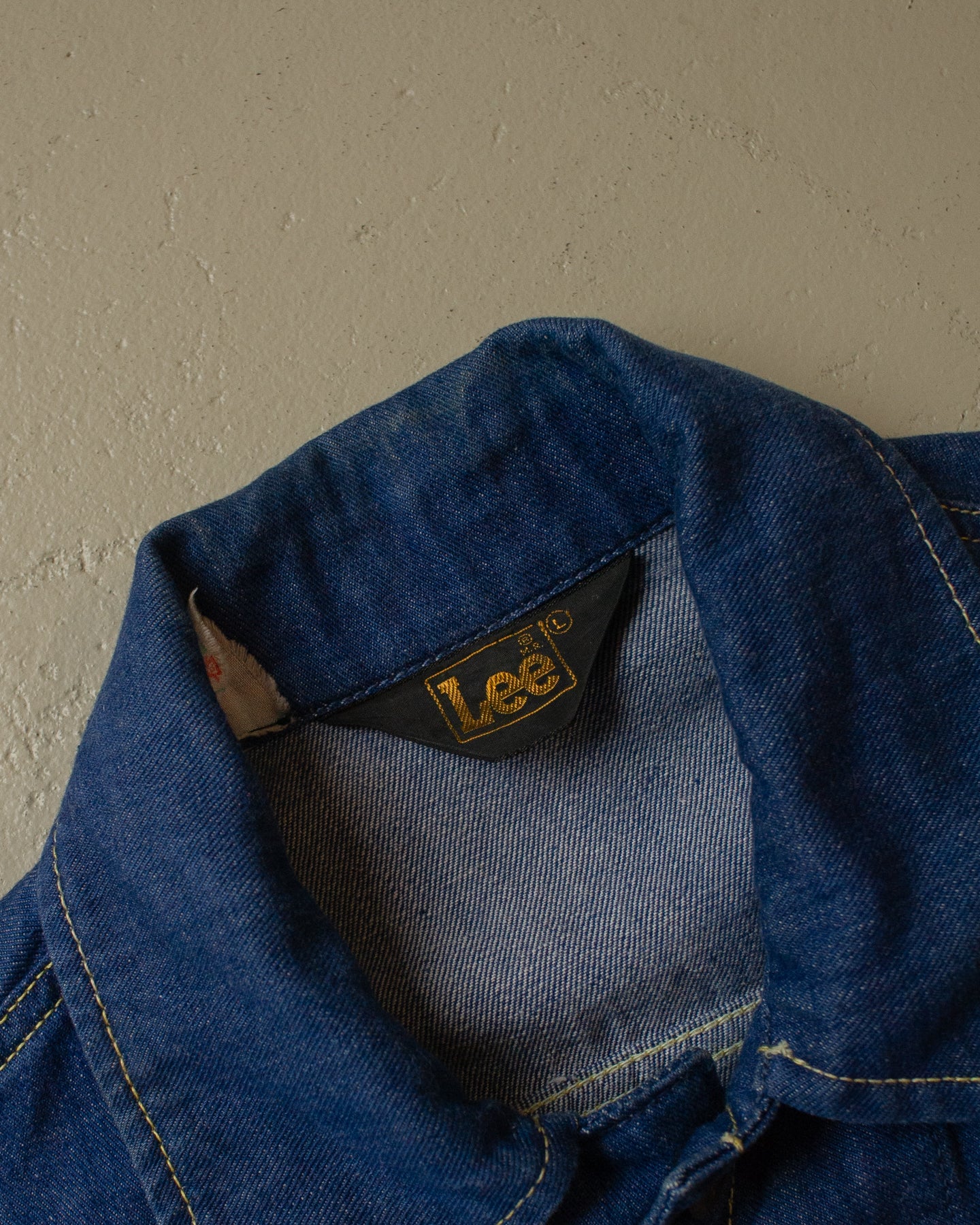 1970s Lee Denim Coat blue - L