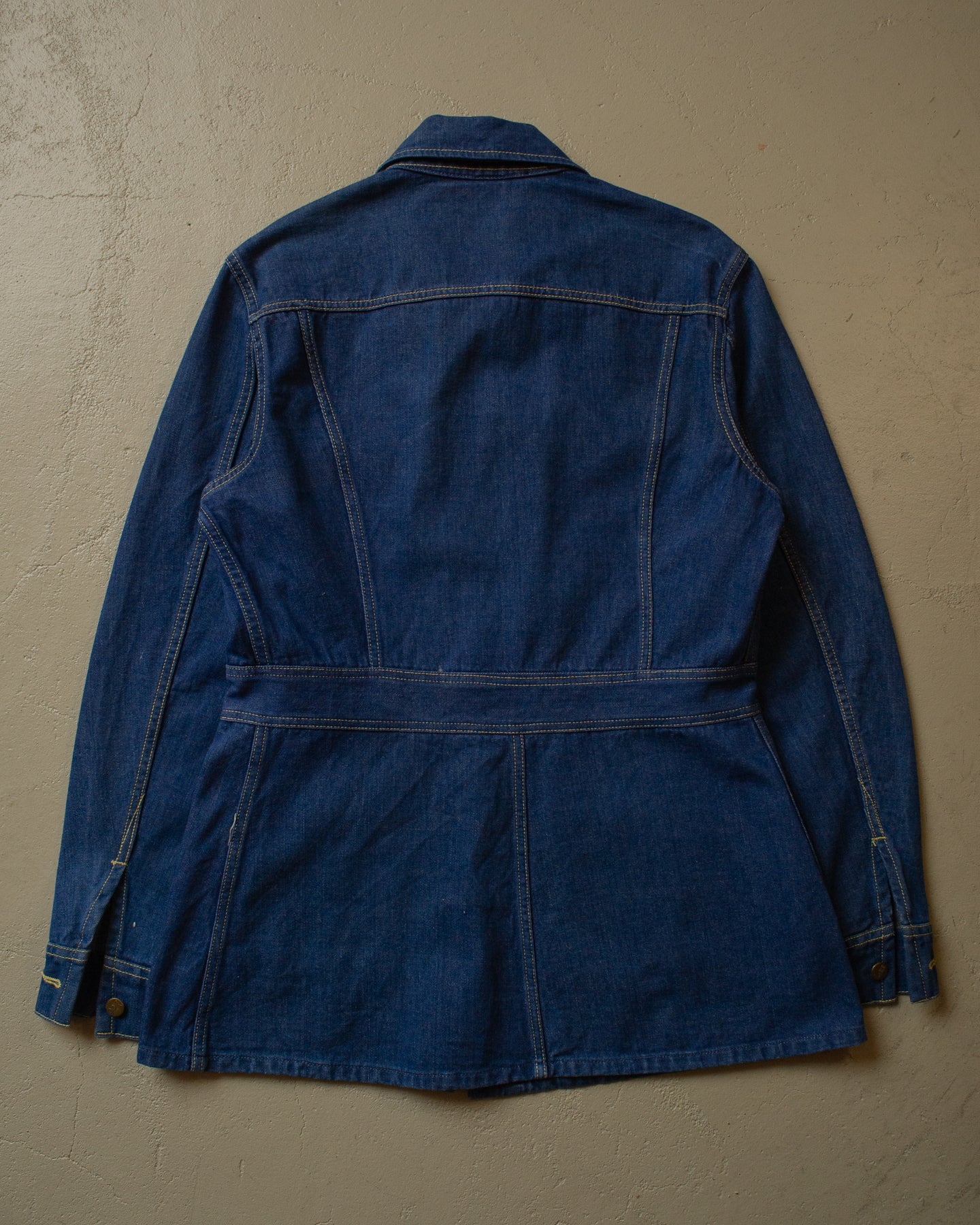 1970s Lee Denim Coat blue - L