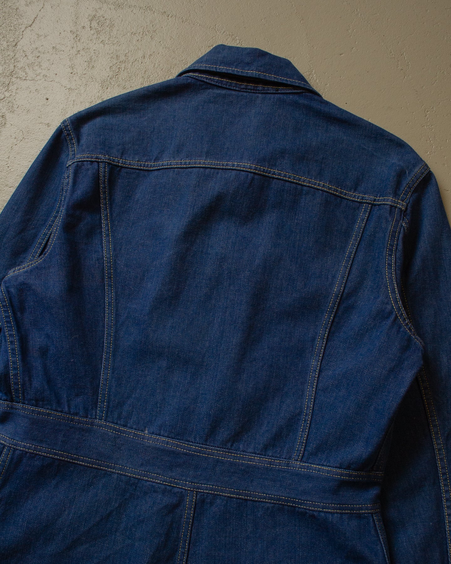 1970s Lee Denim Coat blue - L