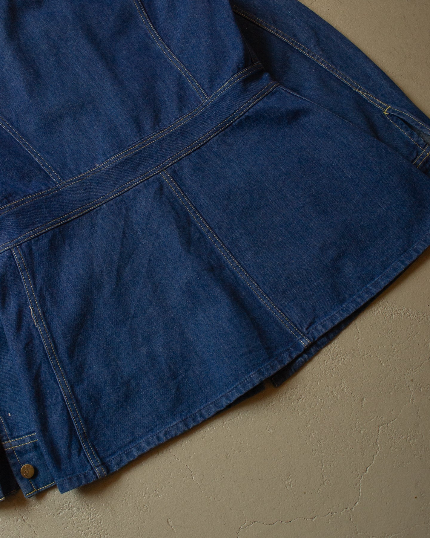 1970s Lee Denim Coat blue - L