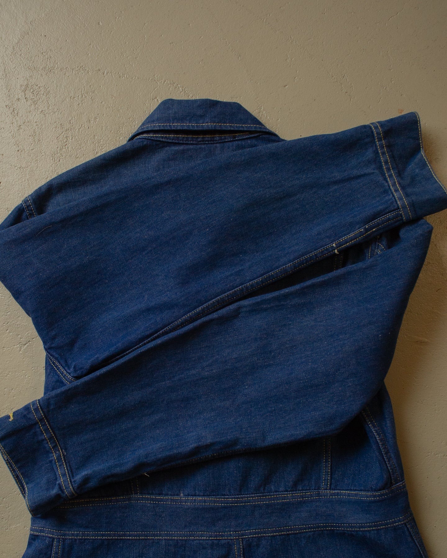 1970s Lee Denim Coat blue - L