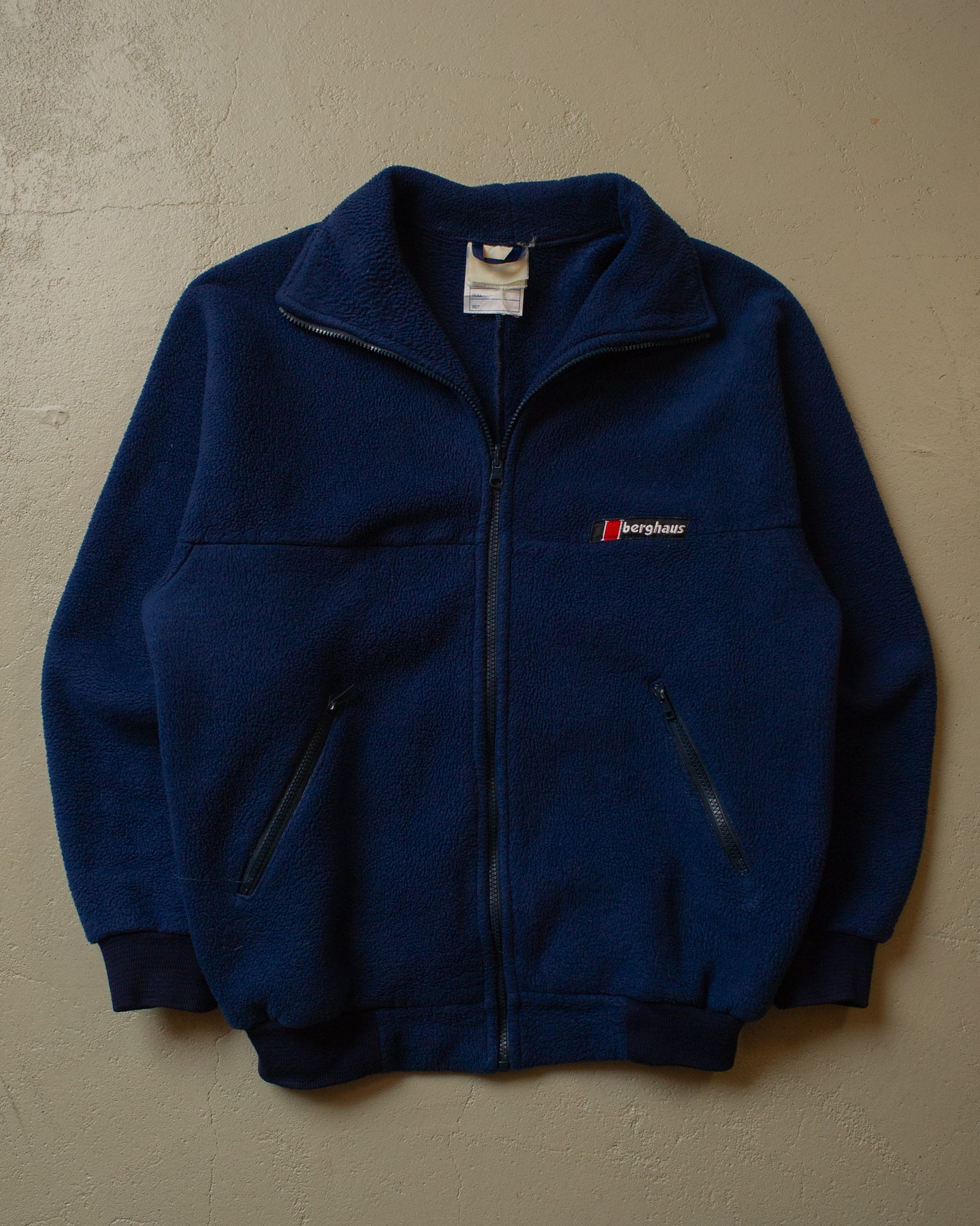 1980s Berghaus Polar Plus Fleece Jacket navyblue - L/XL