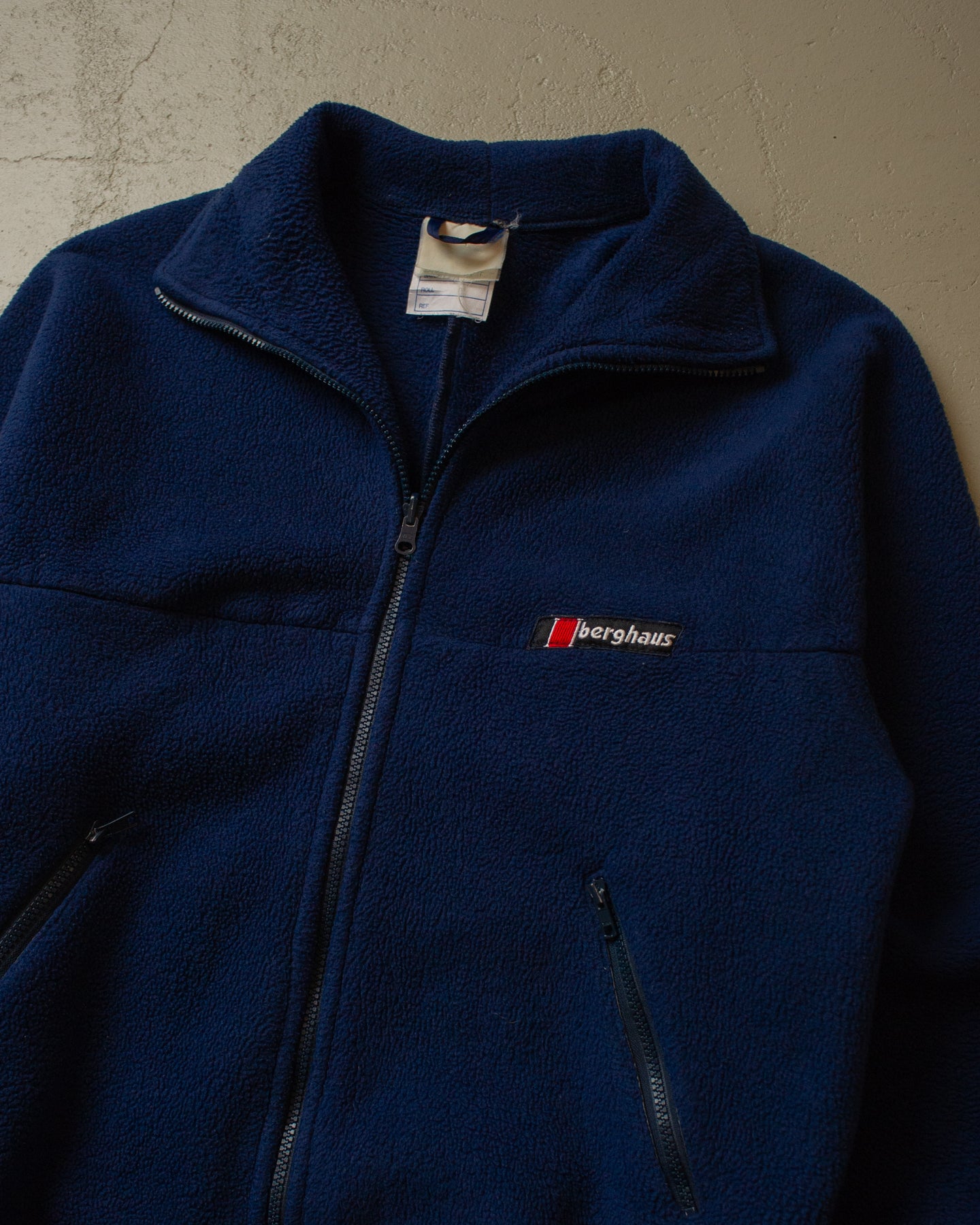 1980s Berghaus Polar Plus Fleece Jacket navyblue - L/XL