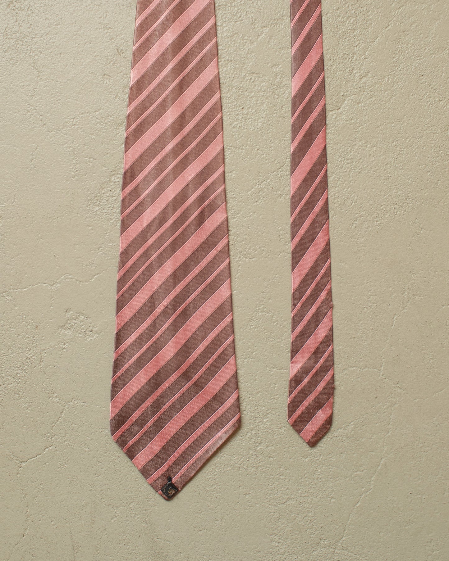 1960s/70s Pfau striped Tie pink