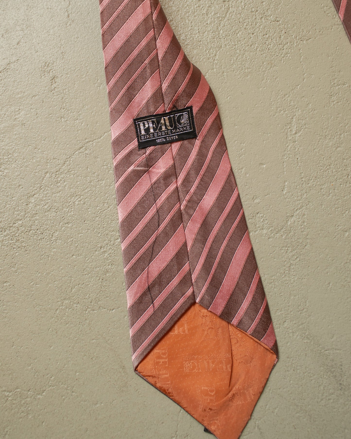 1960s/70s Pfau striped Tie pink