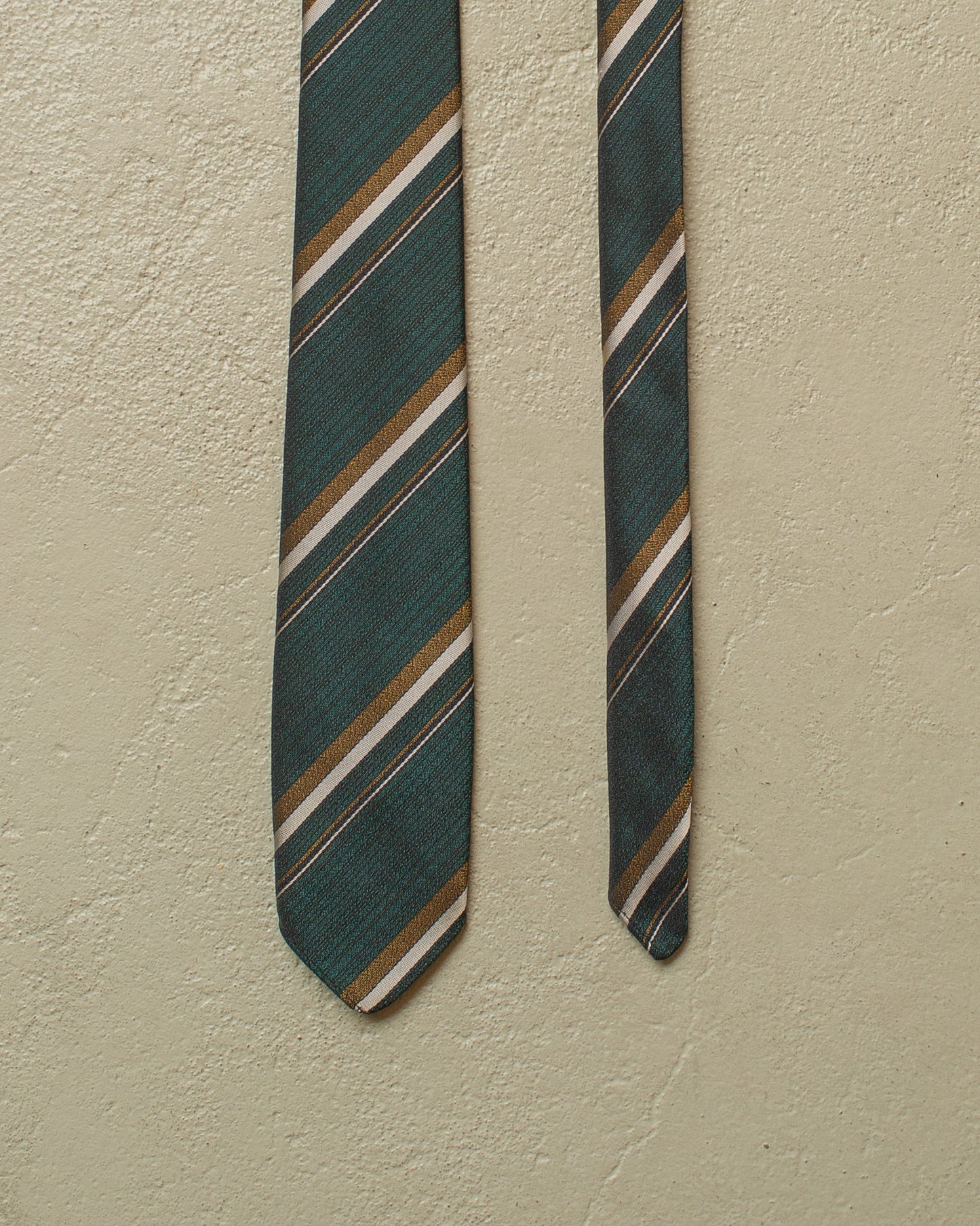 1950s/60s Florida striped Tie green
