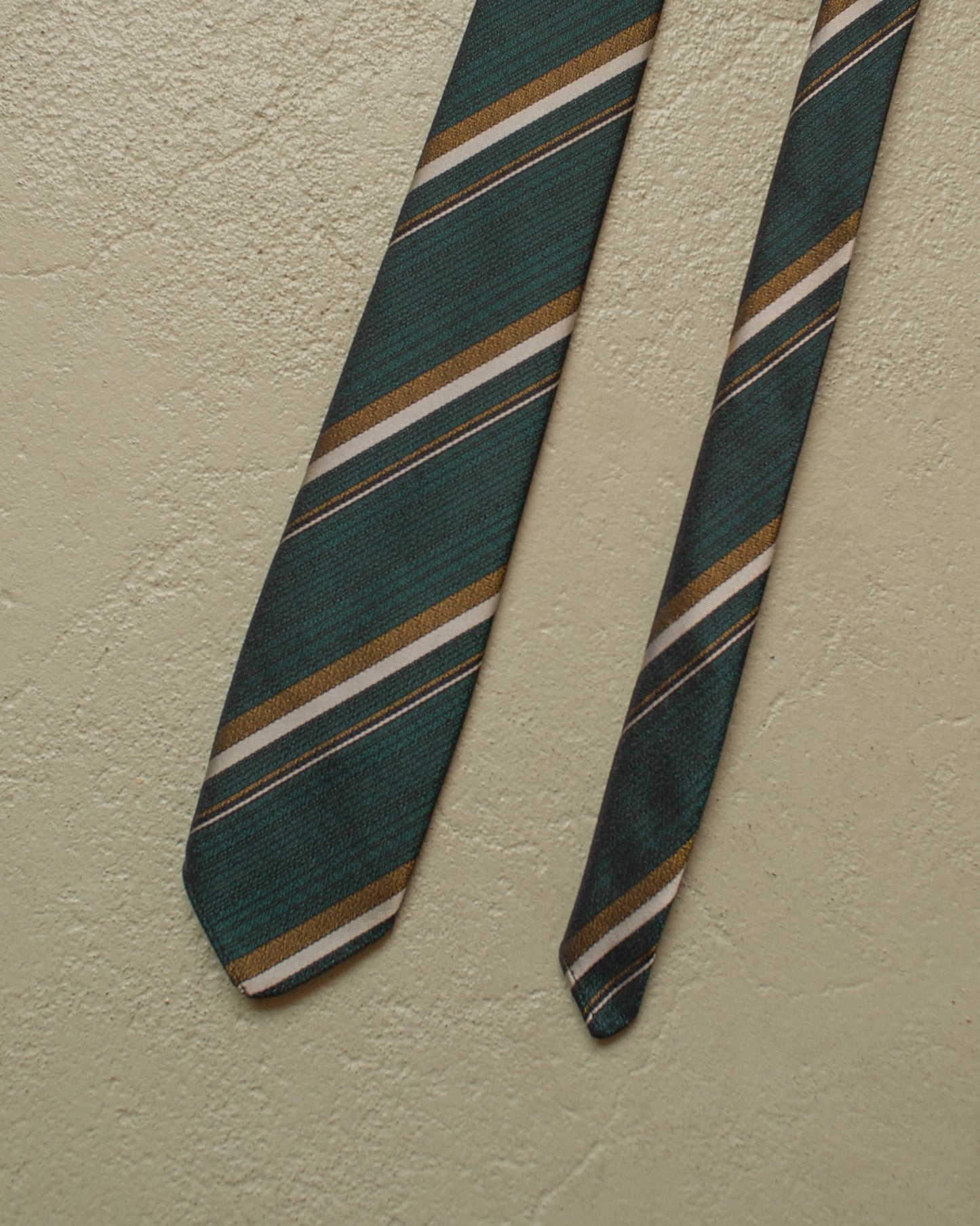 1950s/60s Florida striped Tie green