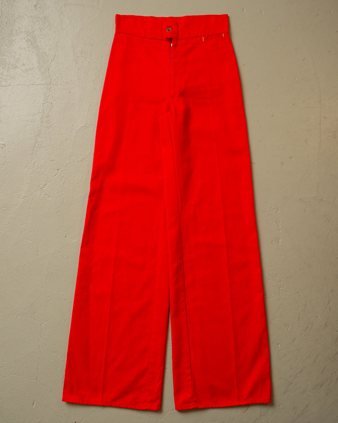 1970s Nino Flared Pants red - 28x34