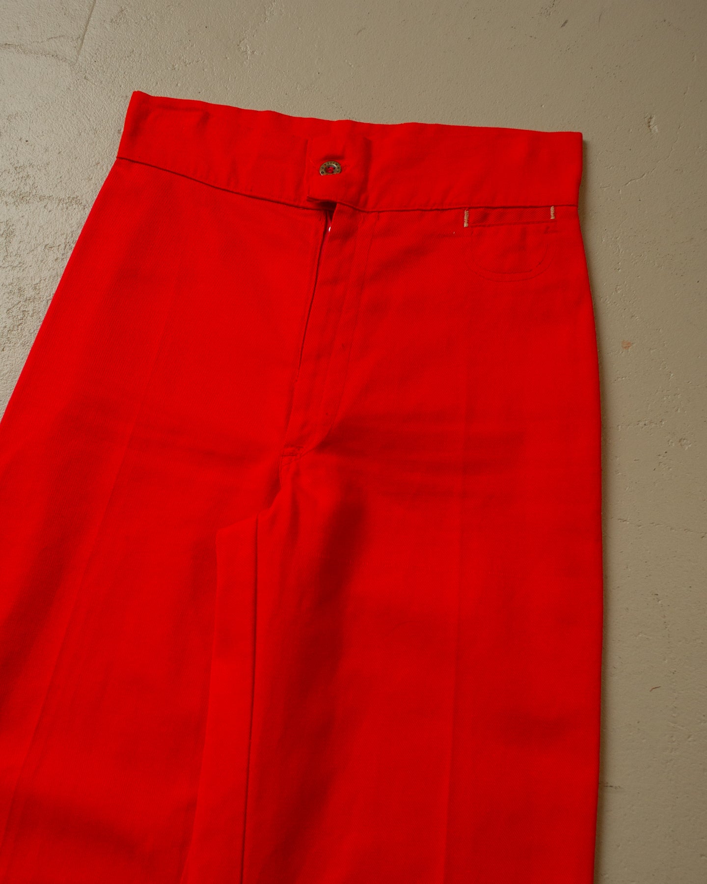 1970s Nino Flared Pants red - 28x34