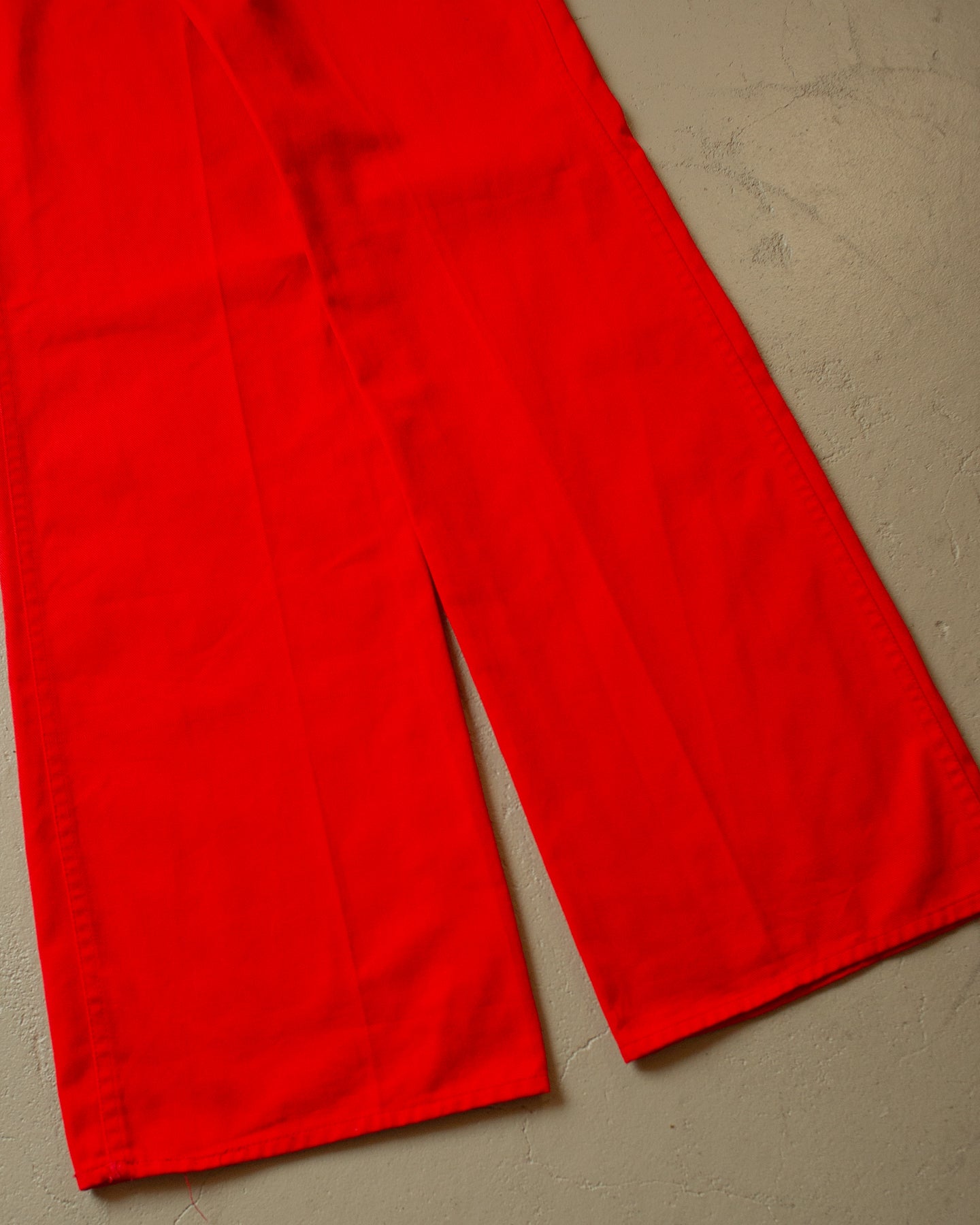 1970s Nino Flared Pants red - 28x34