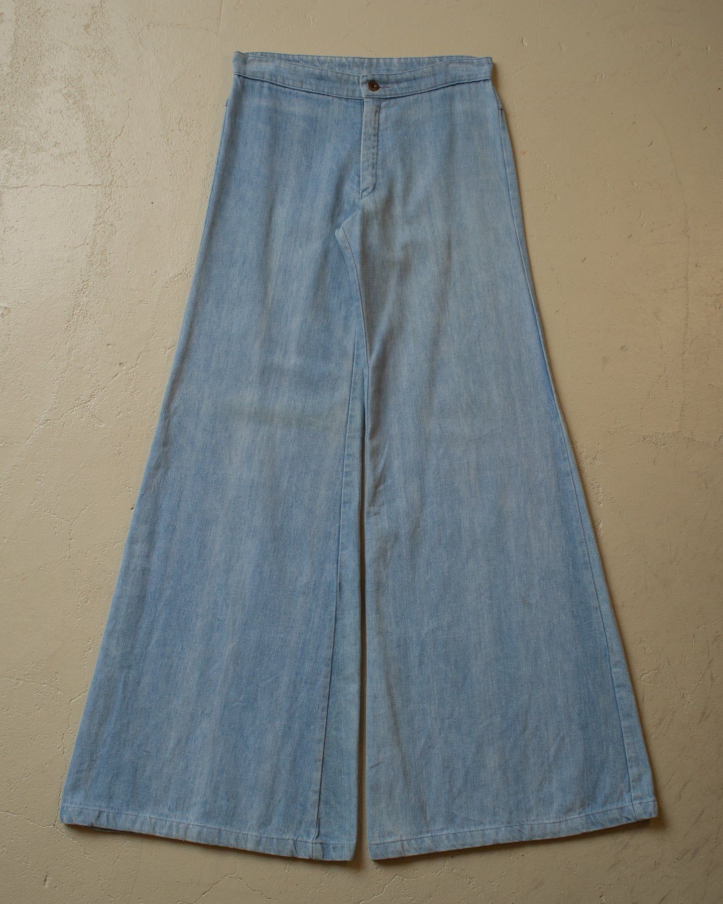 1970s Marshal Mega Flared Jeans blue -29x32