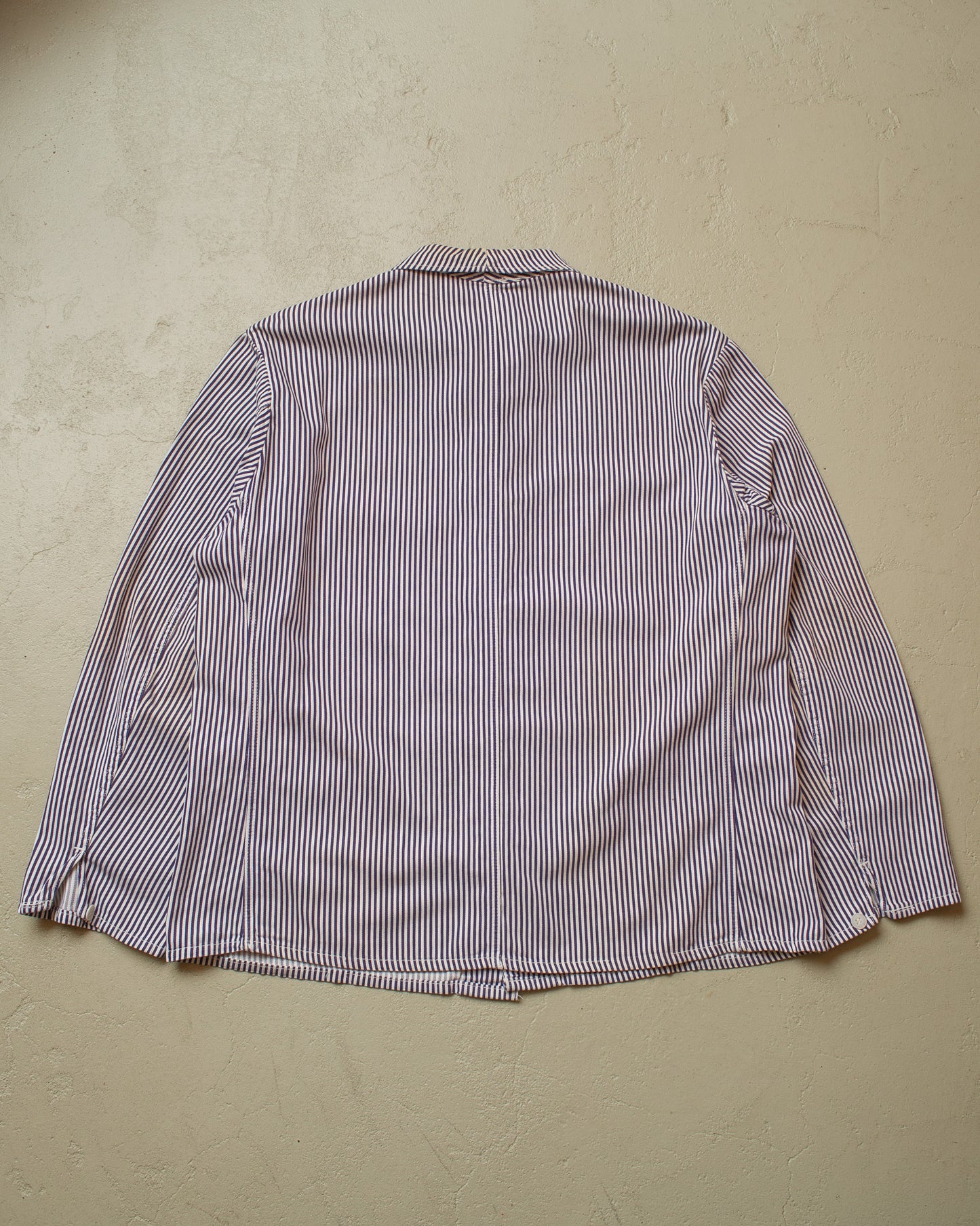 1950s German Greiff Butcher Work Jacket navyblue - XL/XXL