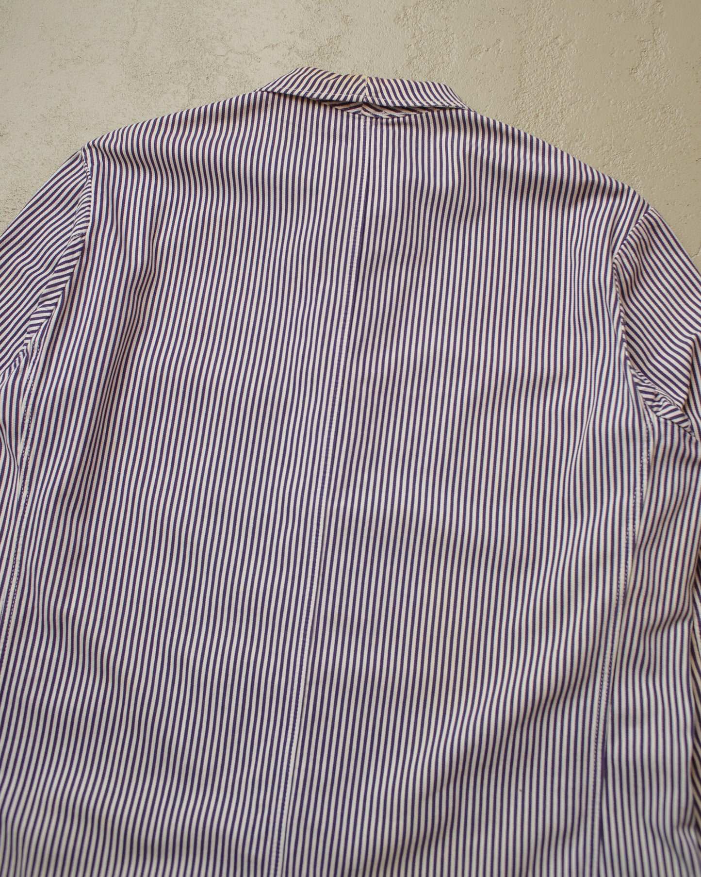 1950s German Greiff Butcher Work Jacket navyblue - XL/XXL