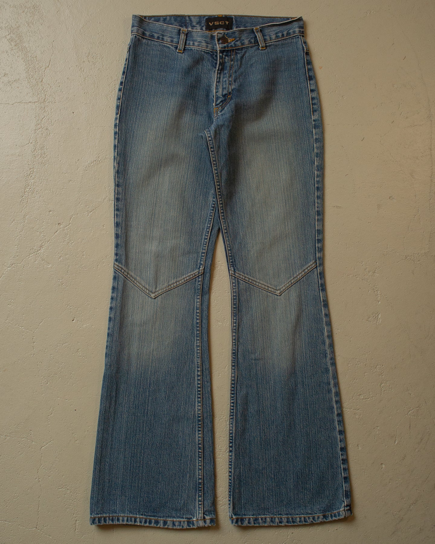 2000s Womens VSCT Flared Jeans blue - 28x30