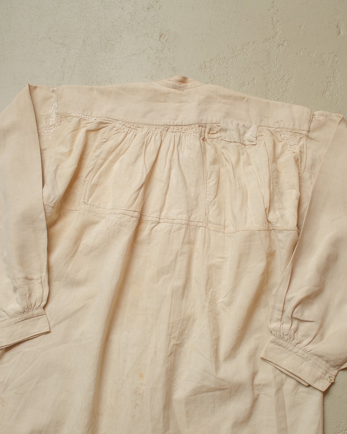 1900/10s repaired German repaired Undershirt creme - S/M