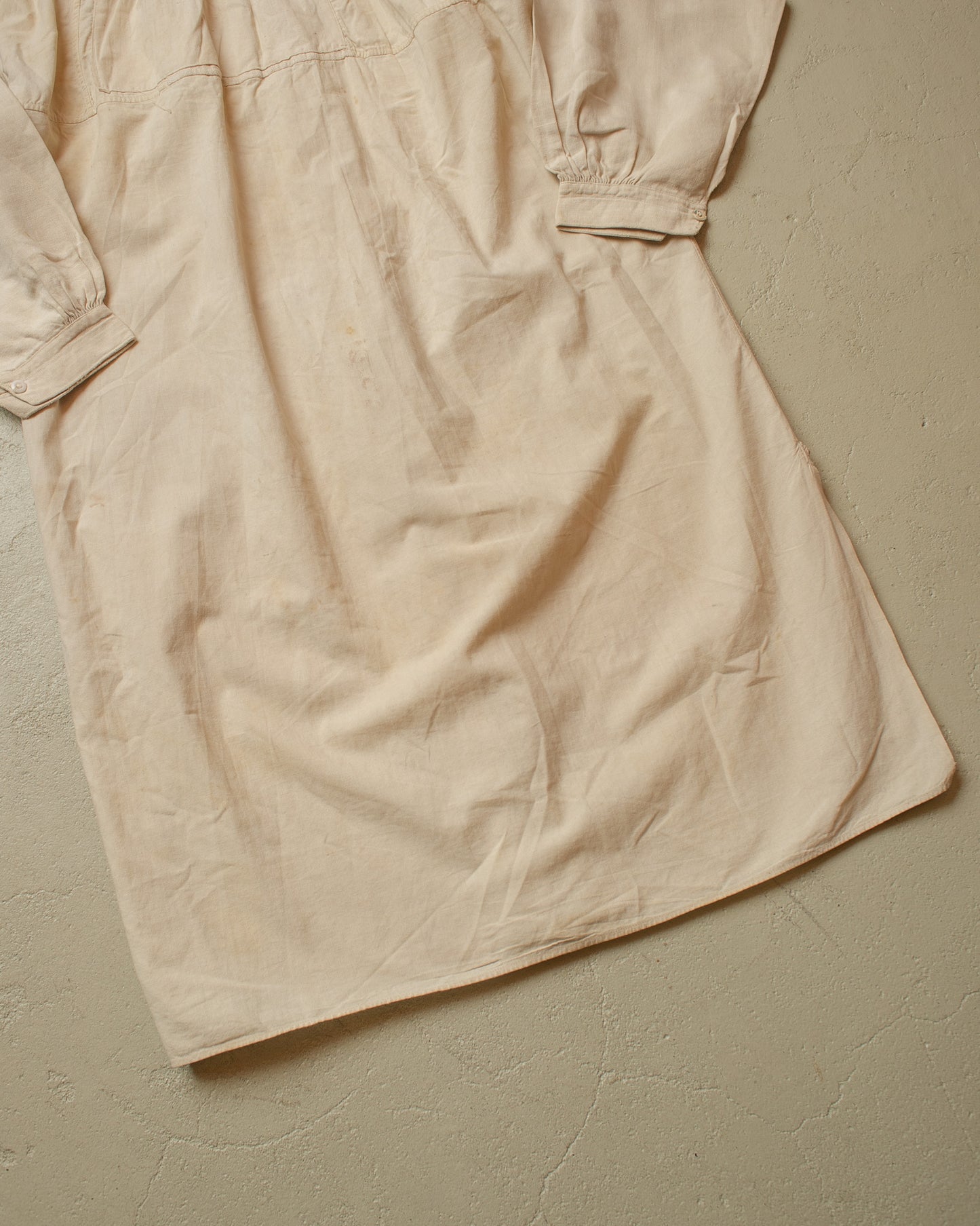 1900/10s repaired German repaired Undershirt creme - S/M