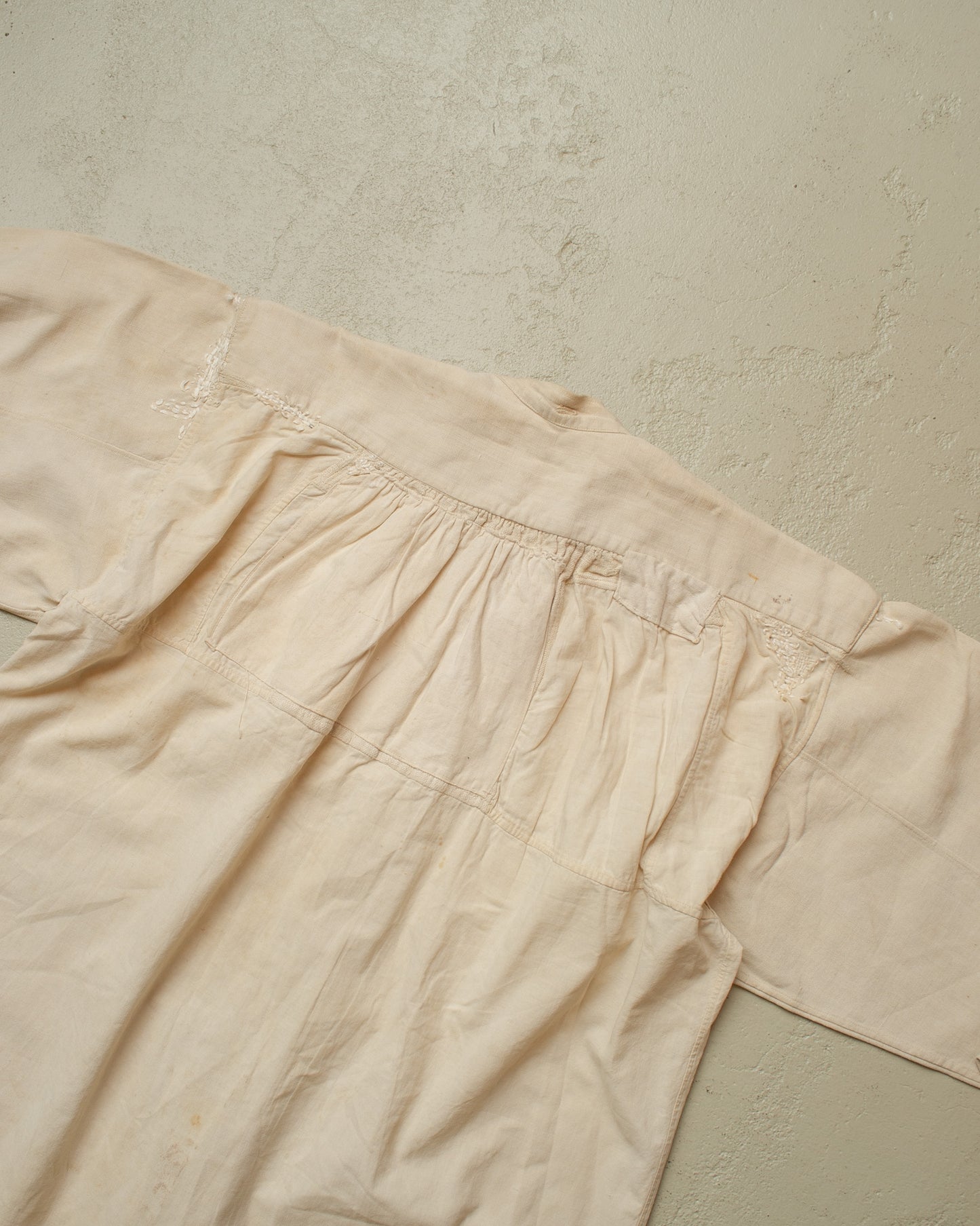 1900/10s repaired German repaired Undershirt creme - S/M