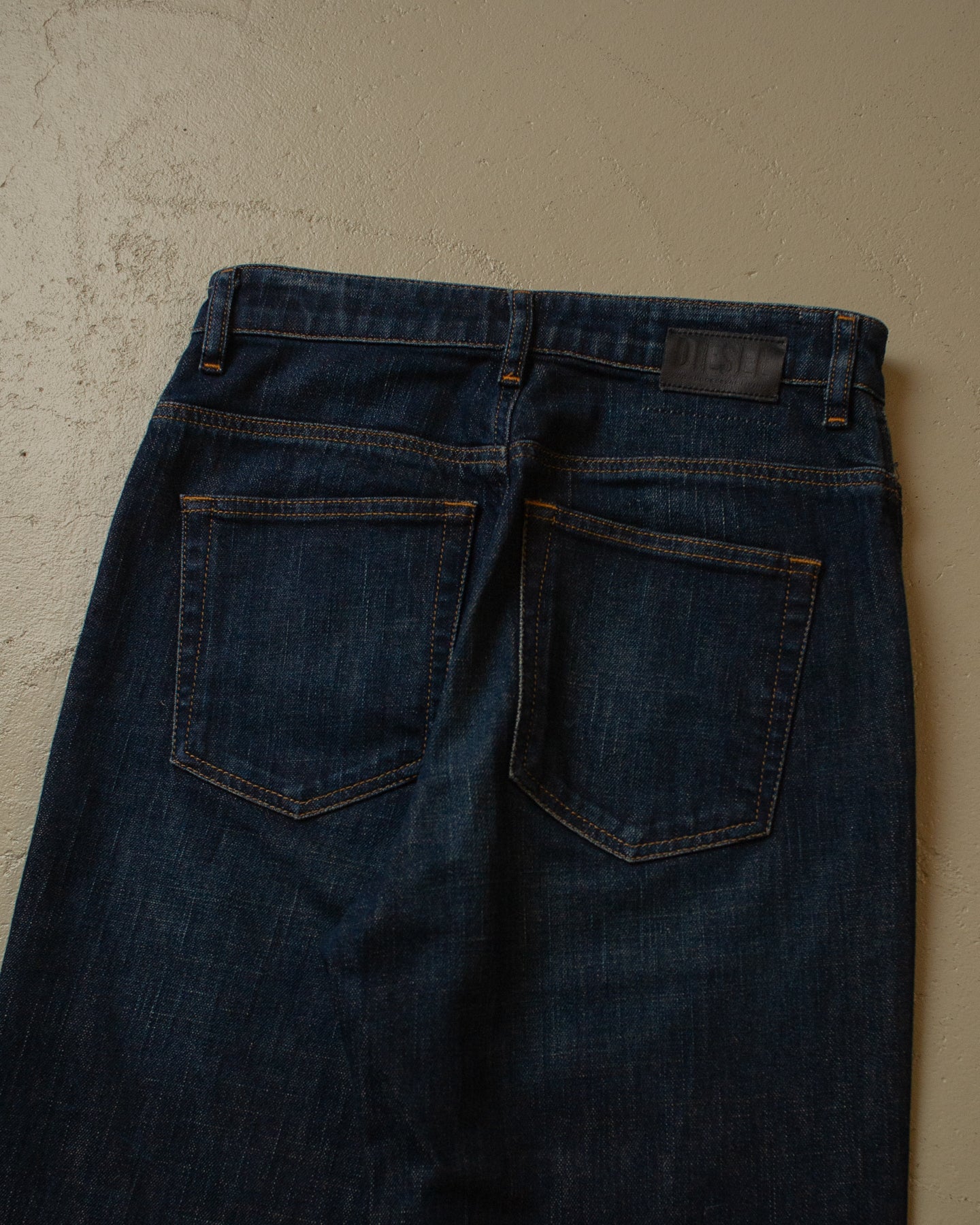 2000s Diesel Flared Jeans navyblue - 27x30