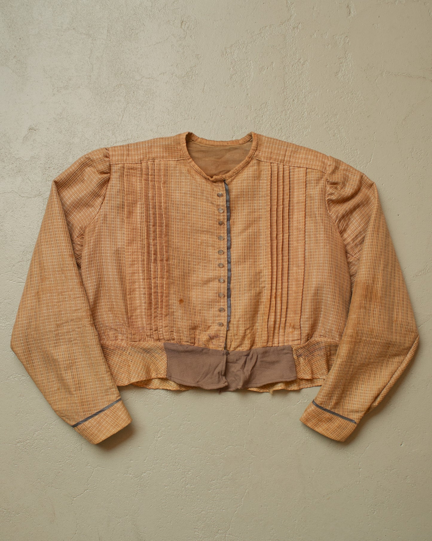 1890s/1910s Womens Traditional Style Jacket beige - S/M